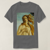 Sandro Botticelli quotVenusquot 3誕生 Tシャツ (デザイン正面)