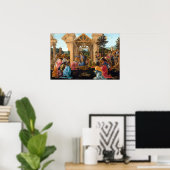 Sandro Botticelli The Adoration of the Magi ポスター (ホームオフィス)