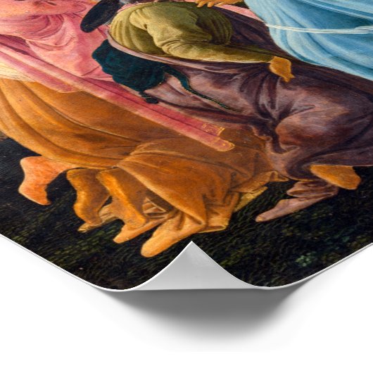 Sandro Botticelli The Adoration of the Magi ポスター (角)