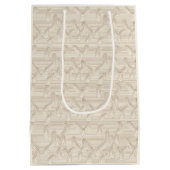 Sands of Motion OP Art ミディアムペーパーバッグ (裏面)