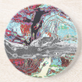 Sandstone Coaster – Strata Pulse コースター