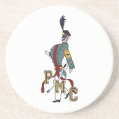 * Sandstone Drink Coaster w/Cadetロゴ誇りを持った付き コースター (正面)