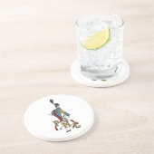 * Sandstone Drink Coaster w/Cadetロゴ誇りを持った付き コースター (側面)