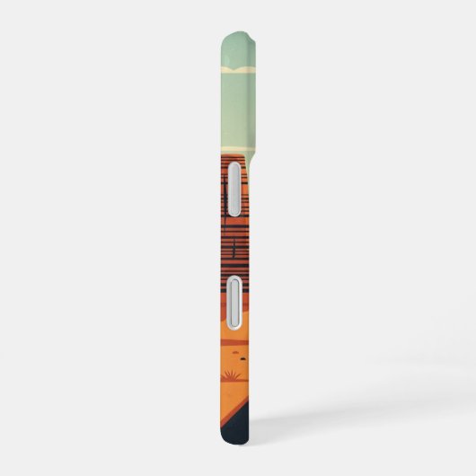 Sandstone Roadway iPhone 16ケース (右側面)