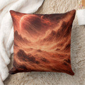 Sandstorm on Orange Planet クッション (ブランケット)