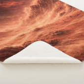 Sandstorm on Orange Planet シェルパブランケット (3/4)