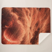 Sandstorm on Orange Planet シェルパブランケット (正面(横))