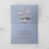 Sandvika, Norway by Monet Holiday カード (内部)