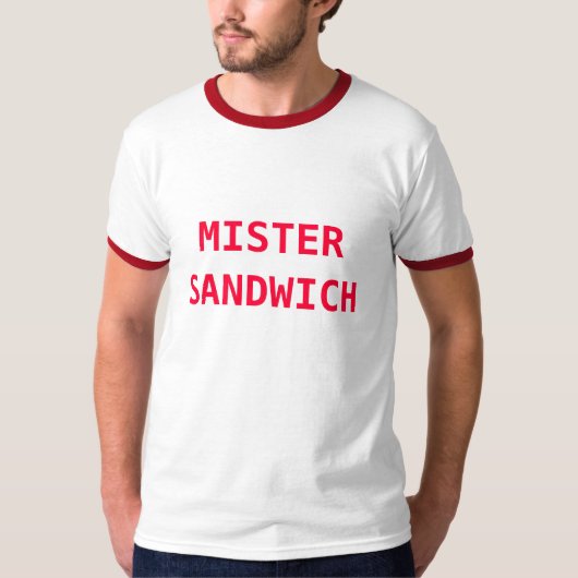 SANDWICH氏 Tシャツ (正面)