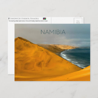 Sandwich Harbor, Namibia Postcard シーズンポストカード