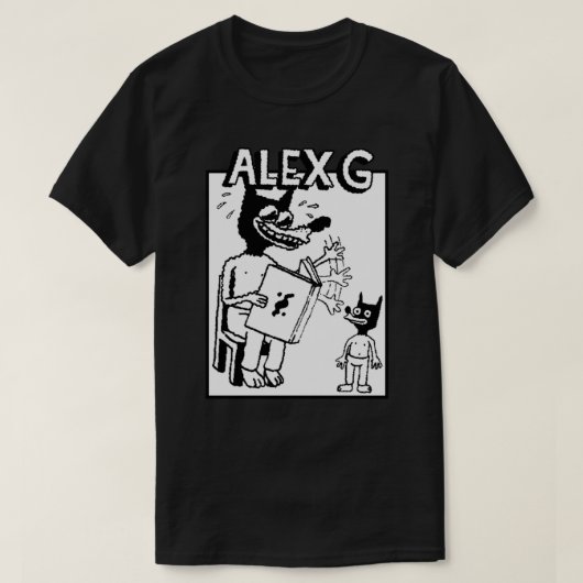 (Sandy) Alex GストーリーテリングのロゴEssential Essenti Tシャツ (デザイン正面)