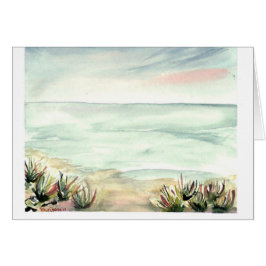 Sandy Beach Card
