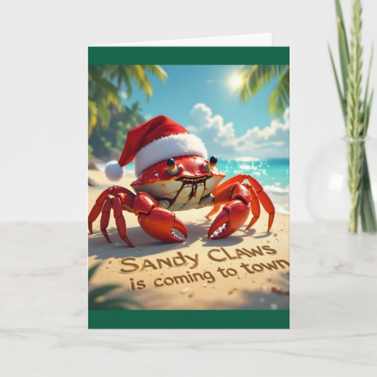 Sandy claws is coming to town シーズンカード (正面)