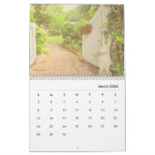 Sandy Footpaths & Picket Fences - 2026 Calendar カレンダー (3月 2026)