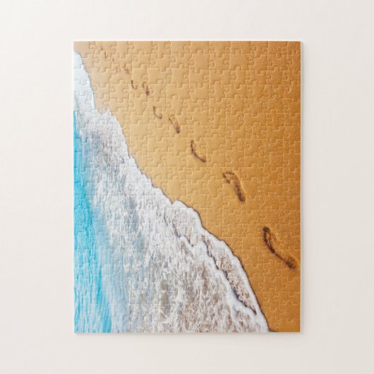 Sandy Footprints ジグソーパズル (縦)