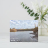 Sandy River, Troutdale, Oregon Poster Mouse pad Po ポストカード (スタンド正面)