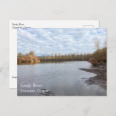 Sandy River, Troutdale, Oregon Poster Mouse pad Po ポストカード (正面/裏面)