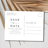 Sandy Toes Archフォトビーチ結婚式日付の保存 案内ポストカード