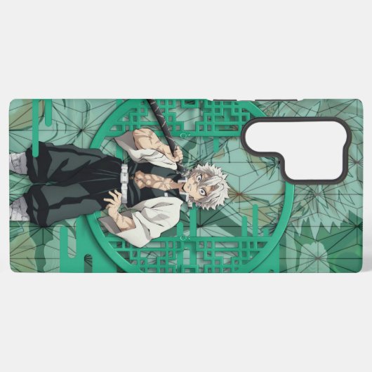 Sanemi Shinazugawa Samsung Galaxyケース (裏面横)