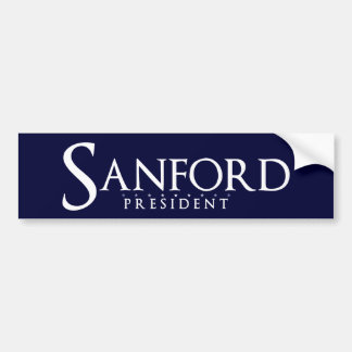 Sanfordの大統領2012年 バンパーステッカー