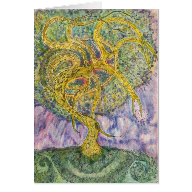 SANFORDの木カード (正面)