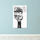 Sanford Meisner's Secret to Acting  キャンバスプリント (インサイチュ (ウッドフロア))