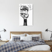 Sanford Meisner's Secret to Acting  キャンバスプリント (インサイチュ (寝室))