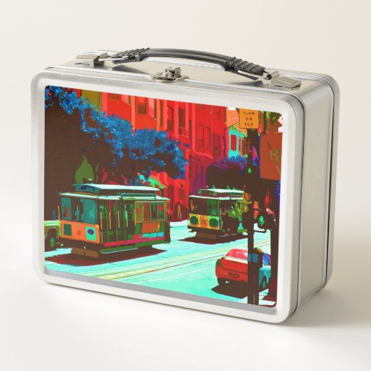 SanFrancisco 005 メタルランチボックス (正面)