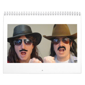 Sanginのカウボーイの役人のカレンダー カレンダー