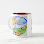 Sanglote en automne ツートーンマグカップ (正面左)