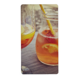 Sangria and Sunshine ラベル