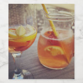 Sangria and Sunshine ワインラベル (シングルラベル)