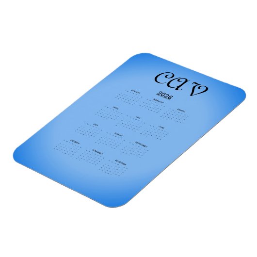 Sangria Cornflower Blue  マグネット (左側)