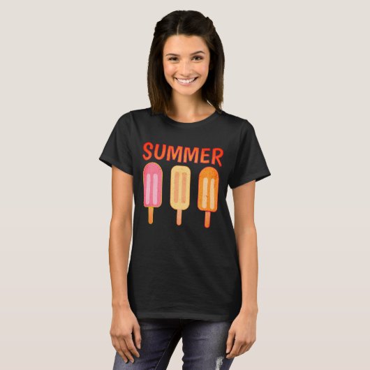 Sangria Summer Popsicles   Tシャツ (正面フル)
