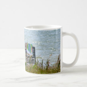 Sanibelの島のビーチ場面のマグ コーヒーマグカップ