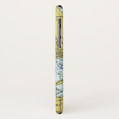 Sanibelの島のフロリダのヴィンテージの地図 Case-Mate iPhoneケース (裏面/左)