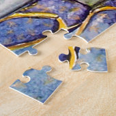 Sanibelの島の水彩画のフロリダの芸術 ジグソーパズル (側面)