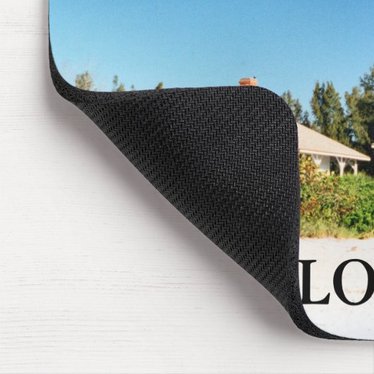 Sanibelの島の灯台、フロリダのマウスパッド マウスパッド (コーナー)