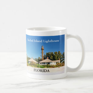 Sanibelの島の灯台、フロリダのマグ コーヒーマグカップ