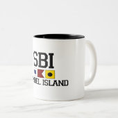 Sanibelの島 ツートーンマグカップ (正面右)