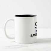 Sanibelの島 ツートーンマグカップ (左)