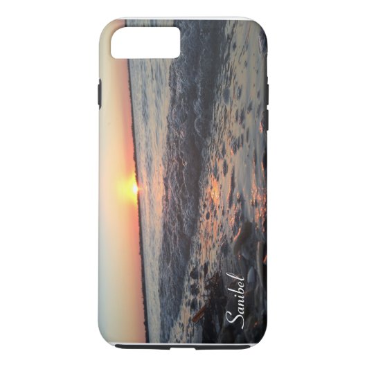 Sanibelの日没の電話箱 Case-Mate iPhoneケース (裏面)