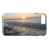 Sanibelの日没の電話箱 Case-Mate iPhoneケース (裏面(横))