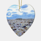 Sanibelの貝 セラミックオーナメント (左)