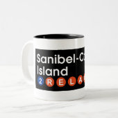Sanibel-Captivaのマグ ツートーンマグカップ (正面左)