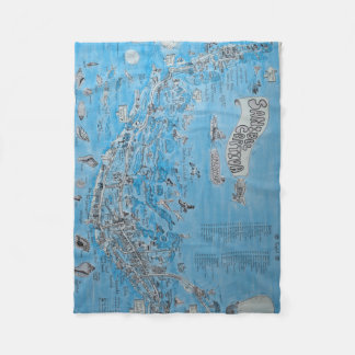 SANIBEL CAPTIVAアイランドFLORIDA毛布スロー フリースブランケット