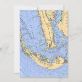 Sanibel Captiva Nautical 5x7 Big Postcard (正面)