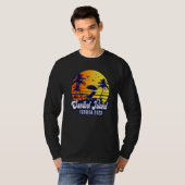 Sanibel Island 2023 Florida Sunset Beach Retro Pre Tシャツ (正面フル)