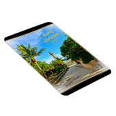 Sanibel Island FLライトハウスからのメリークリスマス マグネット (右側)