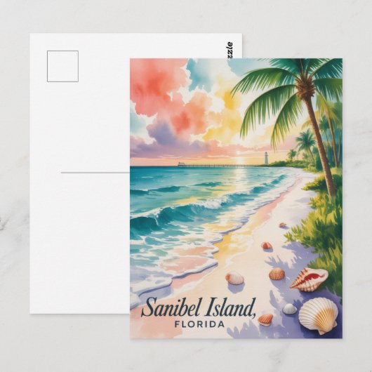 Sanibel Island Florida ポストカード (正面/裏面)